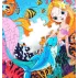Mermaid puzzle sirena 100 de piese