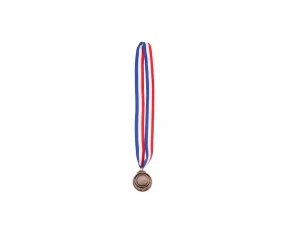Metal Bronze medal with ribbon