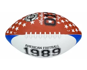 Minge fotbal american Chicago Large ball alb-maro