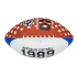 Minge fotbal american Chicago Large ball alb-maro