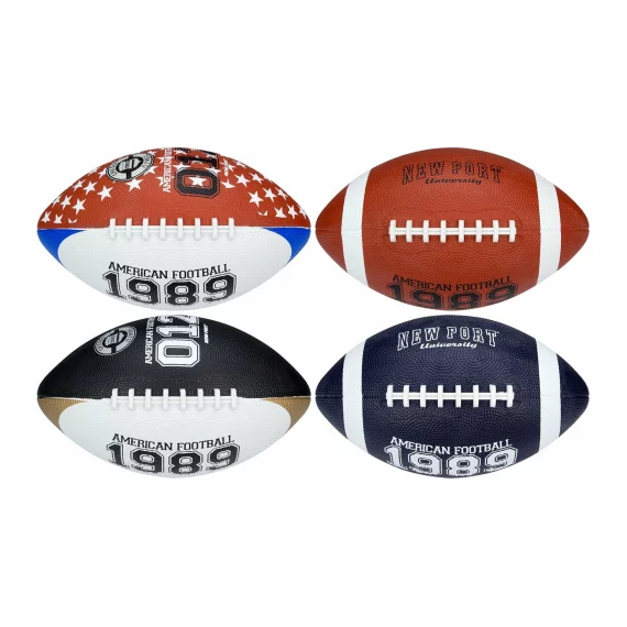 Minge fotbal american Chicago Large ball alb-maro