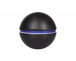 Minge pentru aruncare atletism din cauciuc, Athletic ball 180 g, tip minge oina
