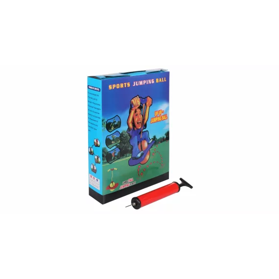 Minge sarituri cu maner Handle Jump Ball roz