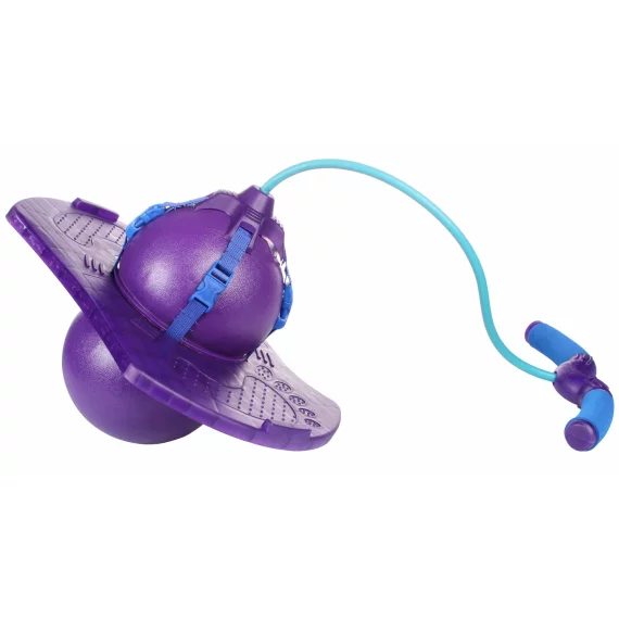 Minge sarituri cu maner Handle Jump Ball violet
