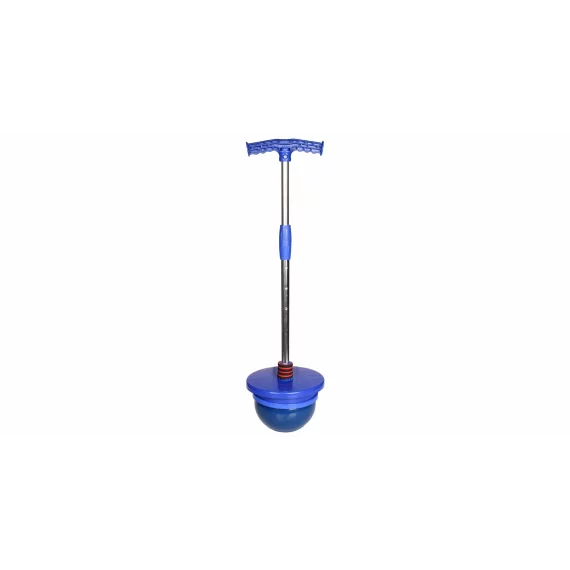 Minge sarituri cu maner Hopper Ball albastru