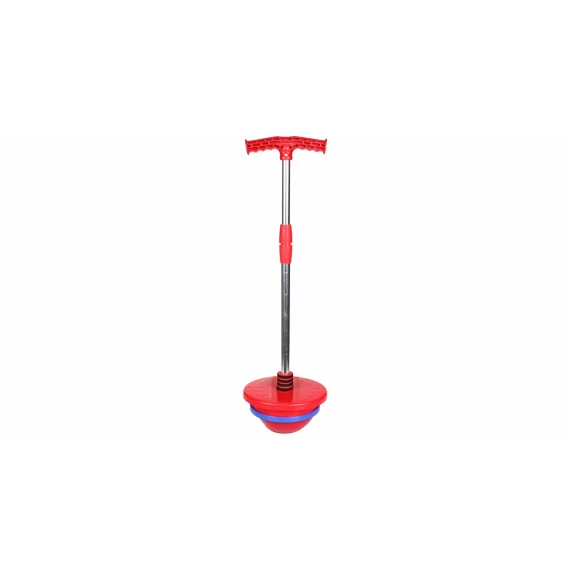 Minge sarituri cu manere Hopper Ball rosu