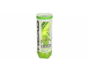 Mingi tenis copii T.I.P Green set 3 buc