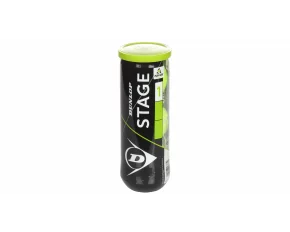 Mingi tenis de camp, medium hard, 3 buc Stage 1 Green