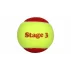 Mingi tenis de camp pentru copii, rosii Stage 3 Red