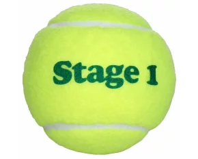Mingi tenis de camp pentru copii, verzi Stage 1 Green