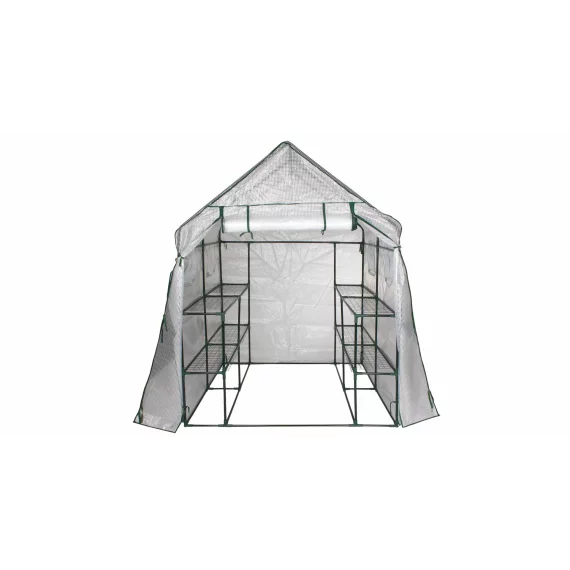Mini sera flori cu etaj Greenhouse W 143x143x195