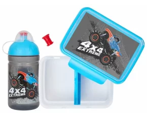 Monster Truck sticla si cutie de gustari
