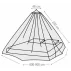 Mosquito Net Light plasa de tantari