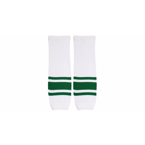 Motor ice hockey sosete de hochei pe gheata, alb-verde