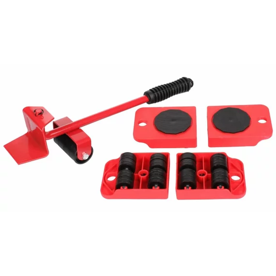 Mover set de unelte pentru ridicarea mobilei
