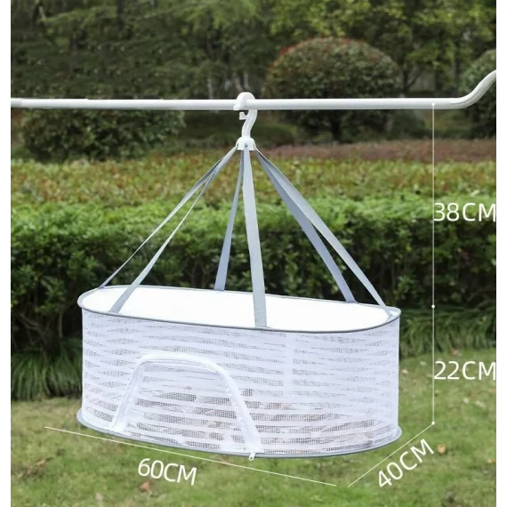 Plasa uscare plante, fructe, flori, ciuperci, Multifunctional 1, 40 x 60 x 20 cm