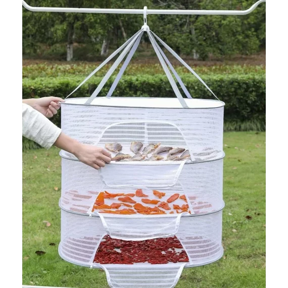 Plasa uscare plante, fructe, flori, ciuperci, Multifunctional 3, 40 x 60 x 60 cm