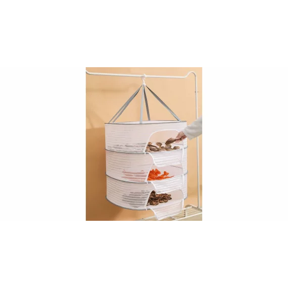 Plasa uscare plante, fructe, flori, ciuperci, Multifunctional 3, 40 x 60 x 60 cm