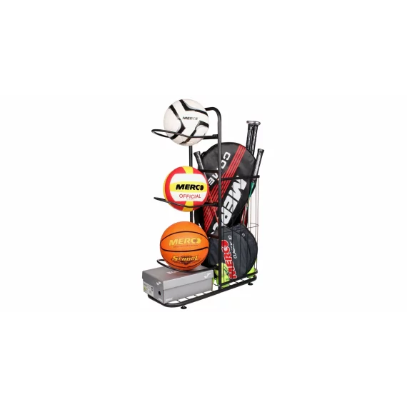 Suport mingi multisport si articole sportive, Merco Storage 3, negru