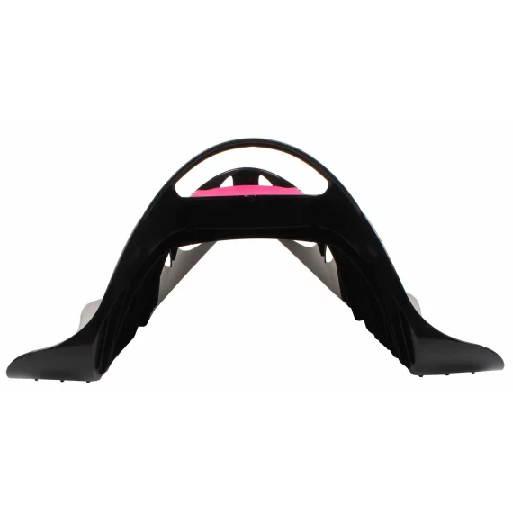 Neon grip sanie de plastic, negru-roz