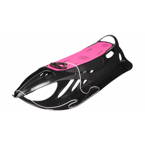 Neon grip sanie de plastic, negru-roz