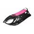 Neon grip sanie de plastic, negru-roz