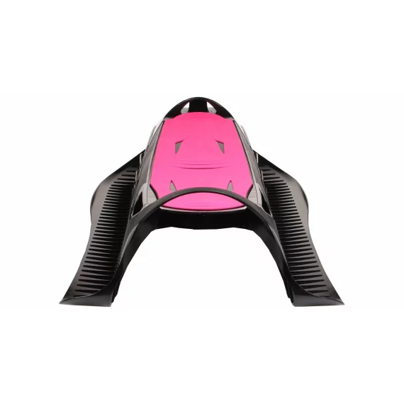 Neon grip sanie de plastic, negru-roz