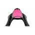 Neon grip sanie de plastic, negru-roz