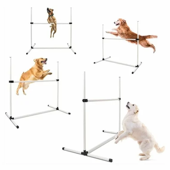 Obstacole agilitate pentru caini Crossbar Set 4