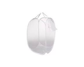 Organizer folding storage basket white