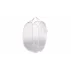 Organizer folding storage basket white