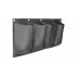 Orizontal Grow Bag 4 ,ghiveci  orizontal  pentru perete ,negru