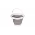 Pail  galeata pliabila, gri