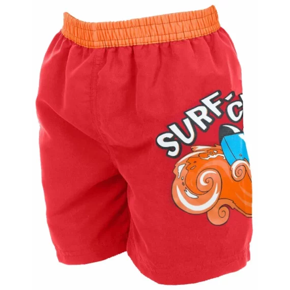 Pantaloni scurti inot Surf Club rosu