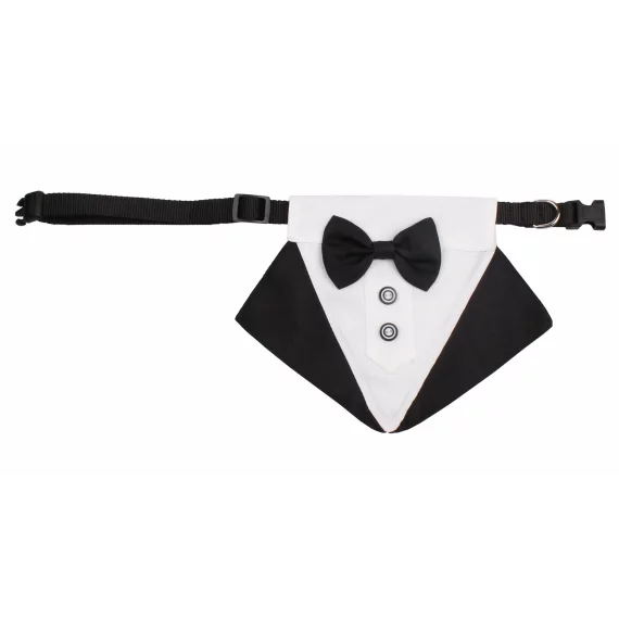 Papion elegant pentru caini, negru