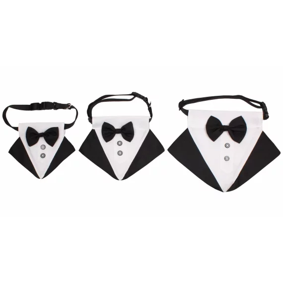Papion elegant pentru caini, negru