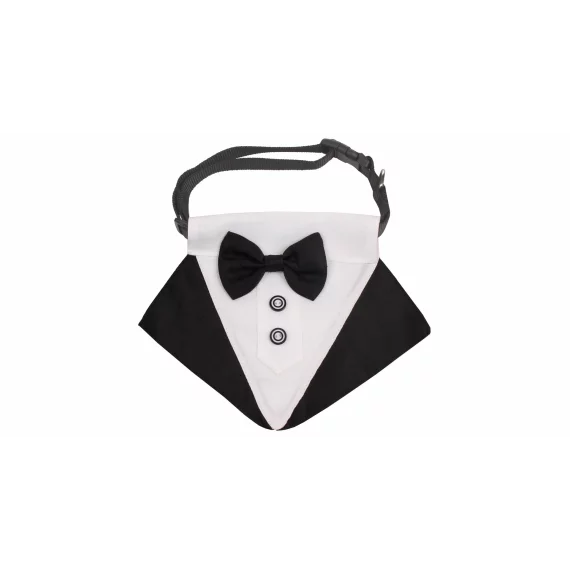 Papion elegant pentru caini, negru