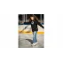 Patine de gheata Nijdam Bob pentru copii, roz
