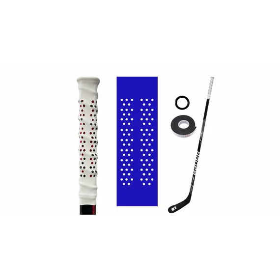 Perf Shrink Grip grip pentru crosa de hochei, albastru