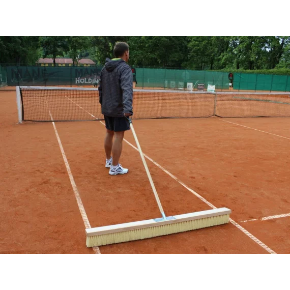 Perie teren tenis Timber Dew Broom, 140 cm