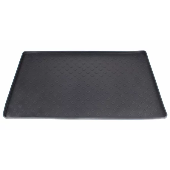 Pet Mat Micul covor de hrana pentru animale de companie din silicon ,negru