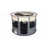 Pet Round gard pentru animale de companie, gri