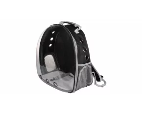 Petbag Rucsac transparent pentru animale de companie ,negru