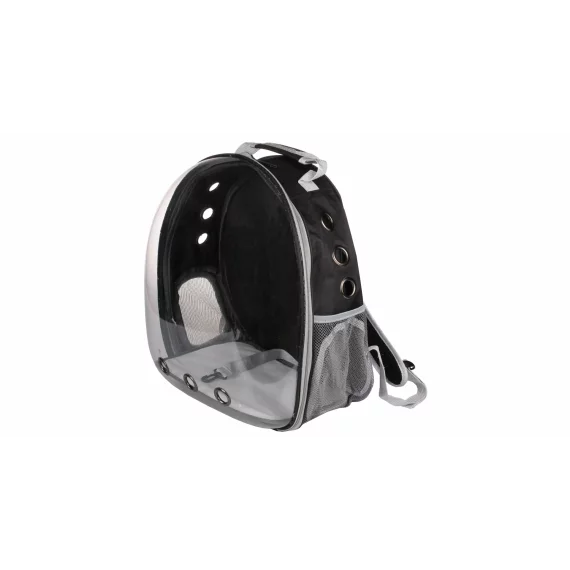 Petbag Rucsac transparent pentru animale de companie ,negru