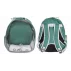 Petbag Rucsac transparent pentru animale de companie ,verde