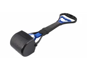 Picker Long dog poop collector blue