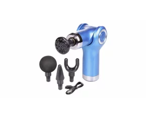 Pistol de masaj cu vibratii Massage Gun Mini albastru