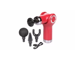 Pistol de masaj cu vibratii Massage Gun Mini rosu