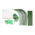 Set tije cu plasa de protectie pentru plante 2,5 x 7,5 m