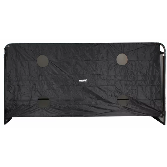 Plasa poarta + tinte, poarta fotbal cu panza, 360x180x100cm